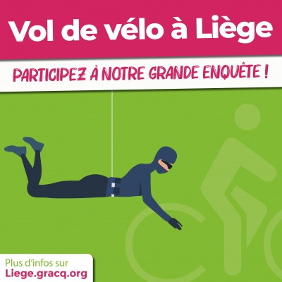 GRANDE ENQUÊTE sur le vol de vélo à Liège