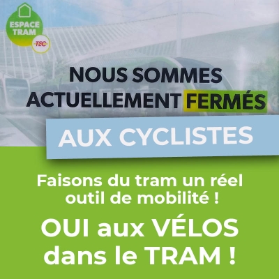 TRAM et vélo, une combinaison impossible ?